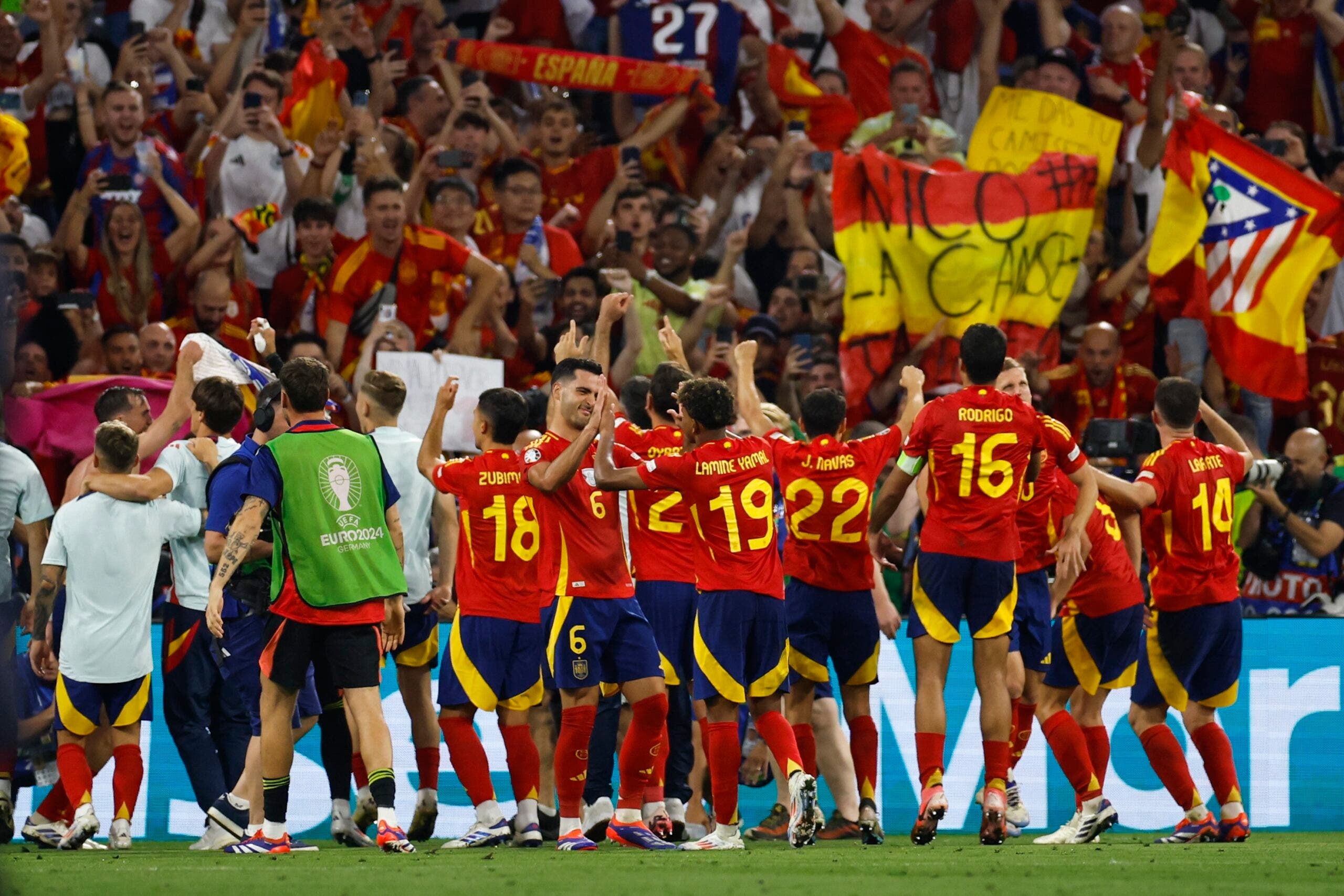 España vence a Francia y alcanza su quinta final de Eurocopa