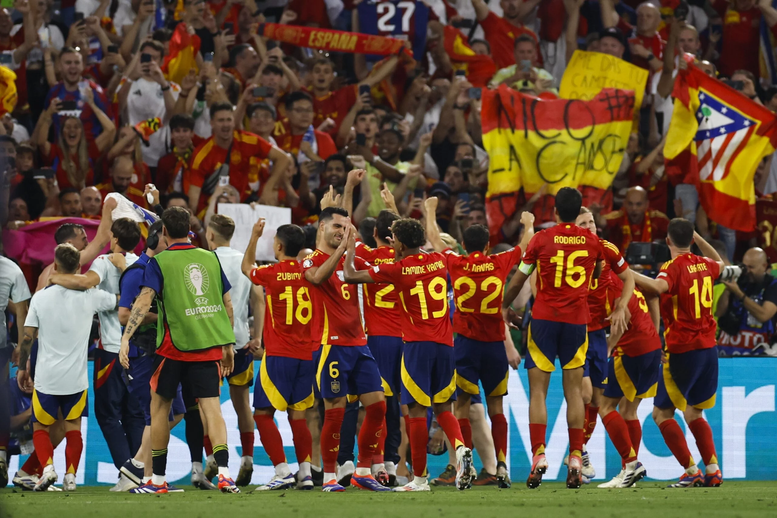 España vence a Francia y alcanza su quinta final de Eurocopa