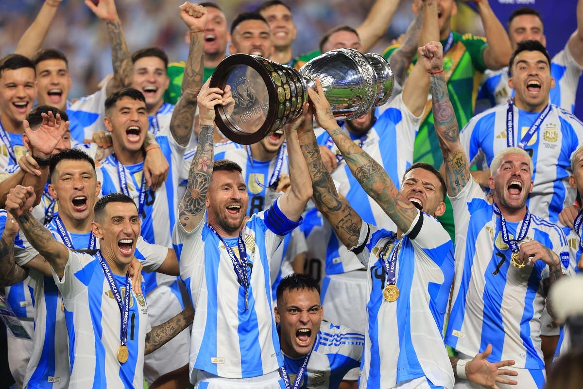 Sin Messi, Argentina conquista la Copa América al vencer 1-0 a Colombia