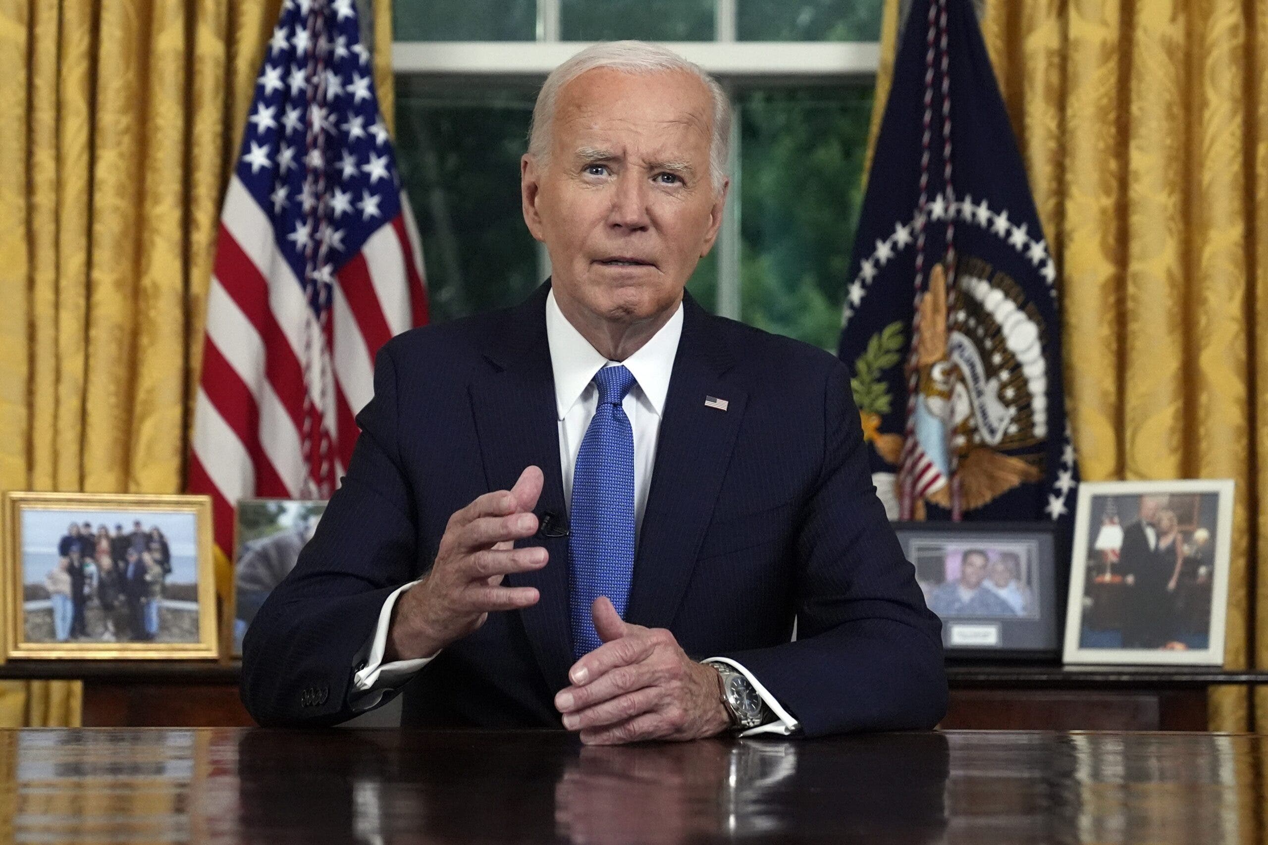 Biden dice que la “ambición personal” no podía anteponerse a “salvar” la democracia