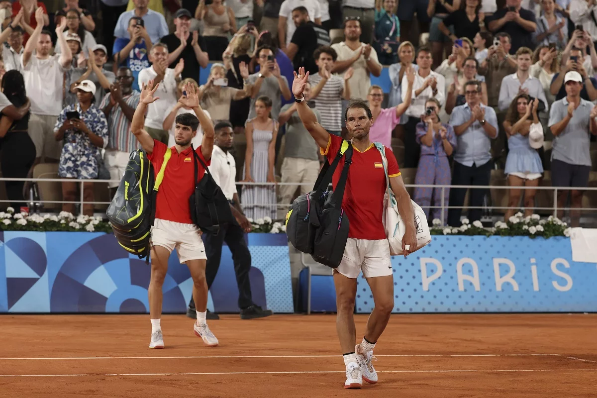 Rafael Nadal y Carlos Alcaraz, eliminados en dobles de los Juegos Olímpicos