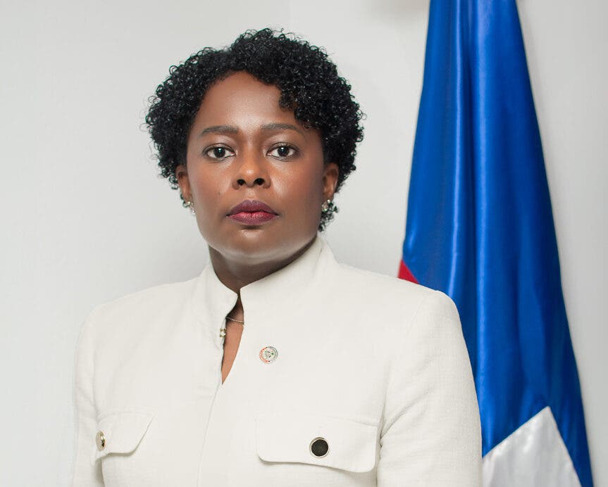 Christine Lamothe asume como nueva encargada de Negocios de la Embajada de Haití en RD