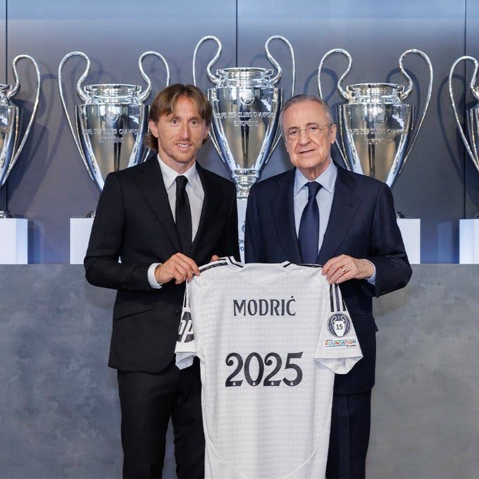 Luka Modric amplia contrato hasta el 2025 con el Real Madrid
