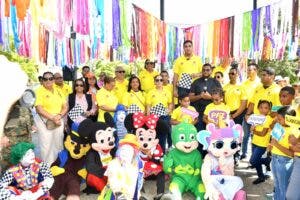 Kelvin Cruz inaugura Olimpiadas Infantiles Municipales La Vega 2024