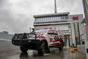 Drones y unidades todoterreno para dar apoyo al COE por el paso del huracán Beryl