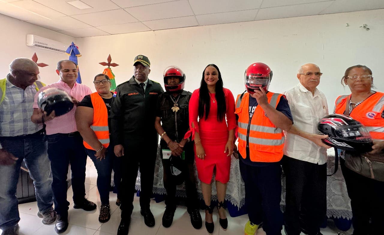 “Un casco para salvar tu vida” llega al municipio de Mao, provincia Valverde