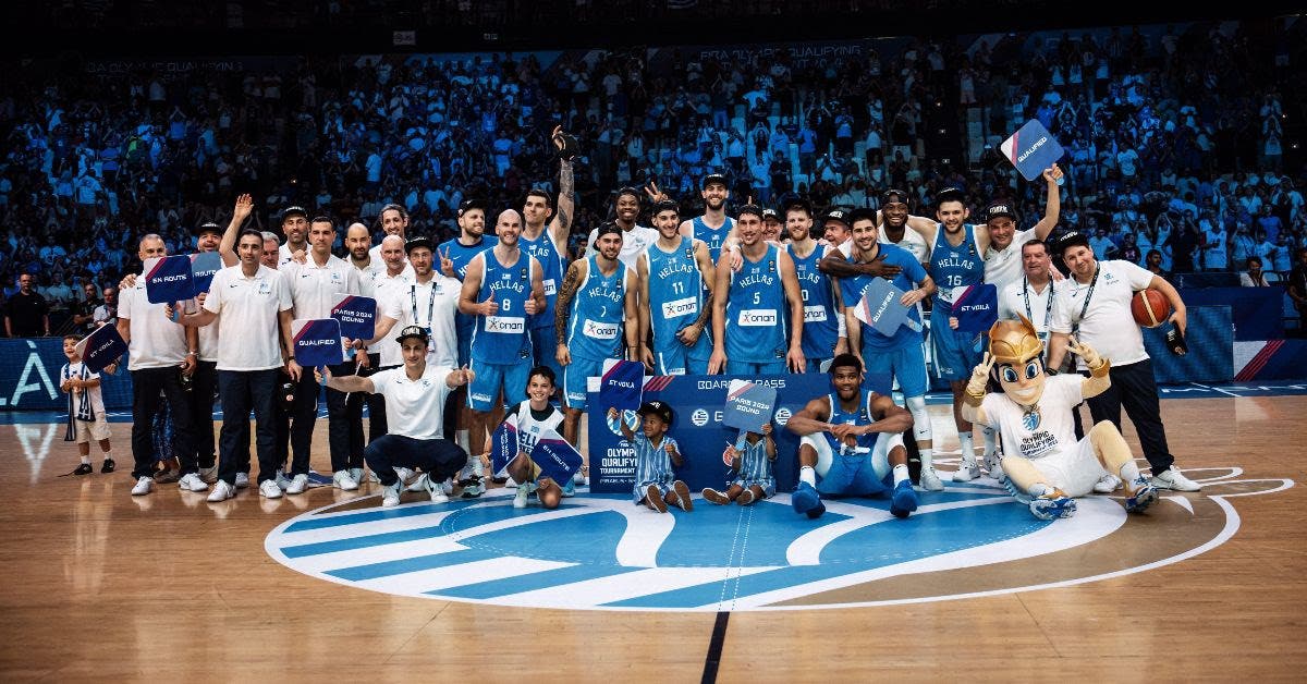 Grecia, Brasil, Puerto Rico y España se clasifican al Torneo Olímpico de Baloncesto de París