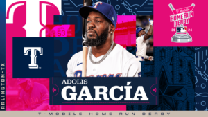 Adolis García anuncia su participación en el Home Run Derby