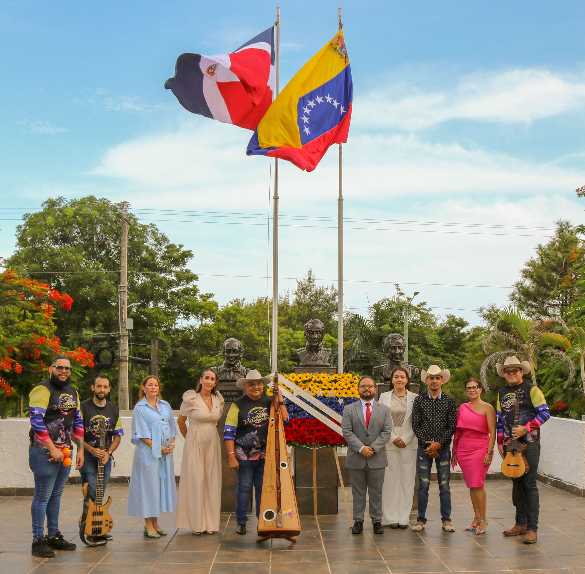 RD conmemora el 213 Aniversario de la Independencia de Venezuela