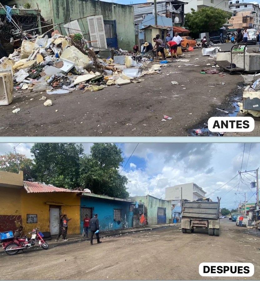 El ADN cierra metaleras ilegales y recupera espacios en Villa Consuelo