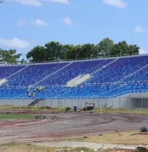 Los trabajos avanzan en Estadio Olímpico