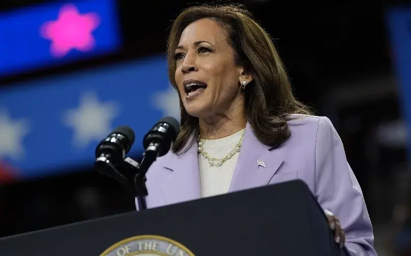 Biden y expresidentes con Kamala Harris