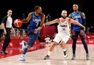 87-98- Estados Unidos logra su decimoséptimo titulo de baloncesto