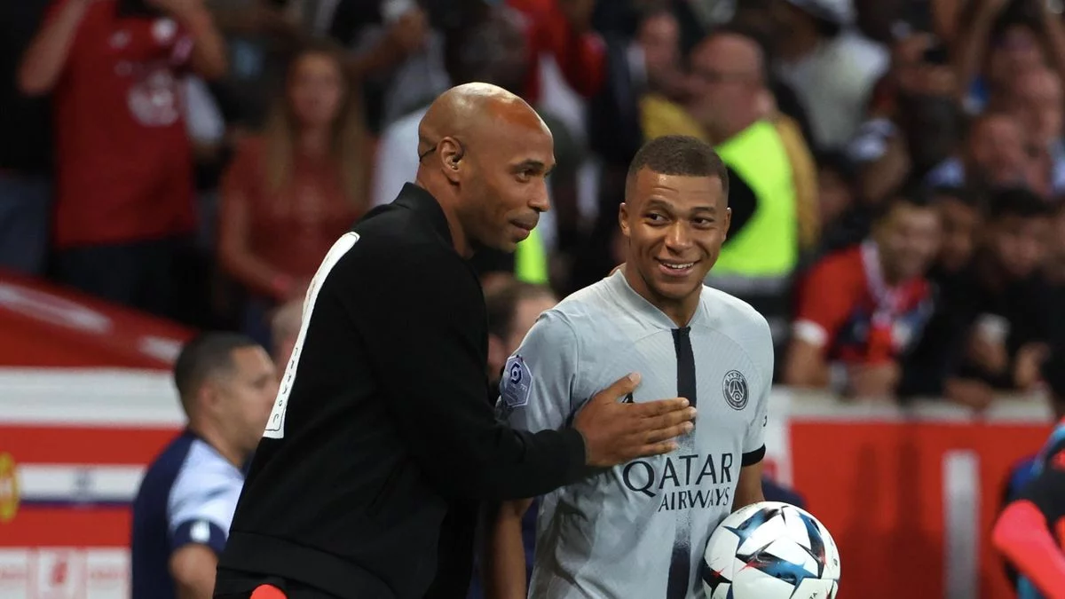 Thierry Henry hace olvidar a Mbappé en los Juegos Olímpicos