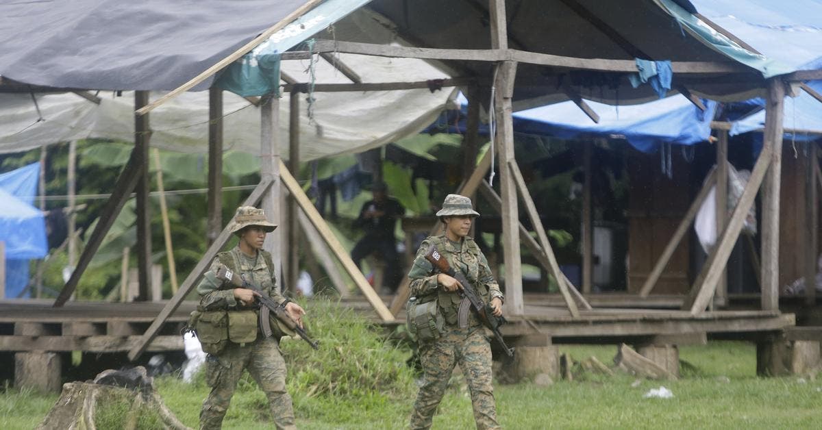 Ubican campamento clandestino de migrantes irregulares en la selva panameña del Darién