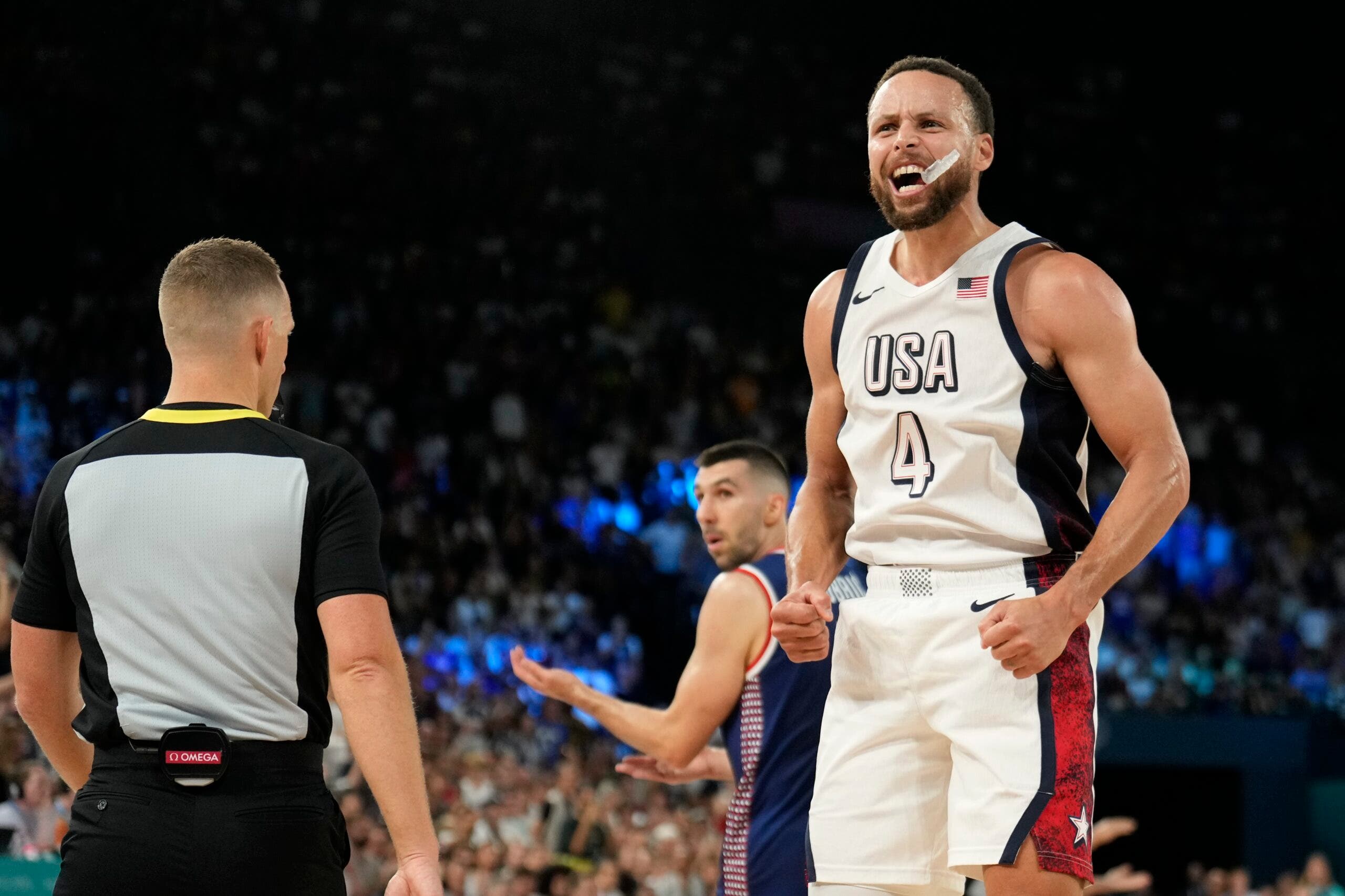 Curry: “Eso es lo bonito del equipo de EE.UU., cada día es alguien diferente»