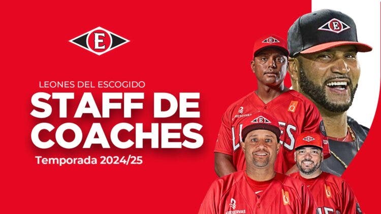 Leones definen cuerpo técnico que acompañará al dirigente Pujols