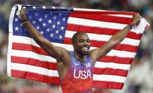 Noah Lyles vuela al oro olímpico de los 100 metros con marca personal