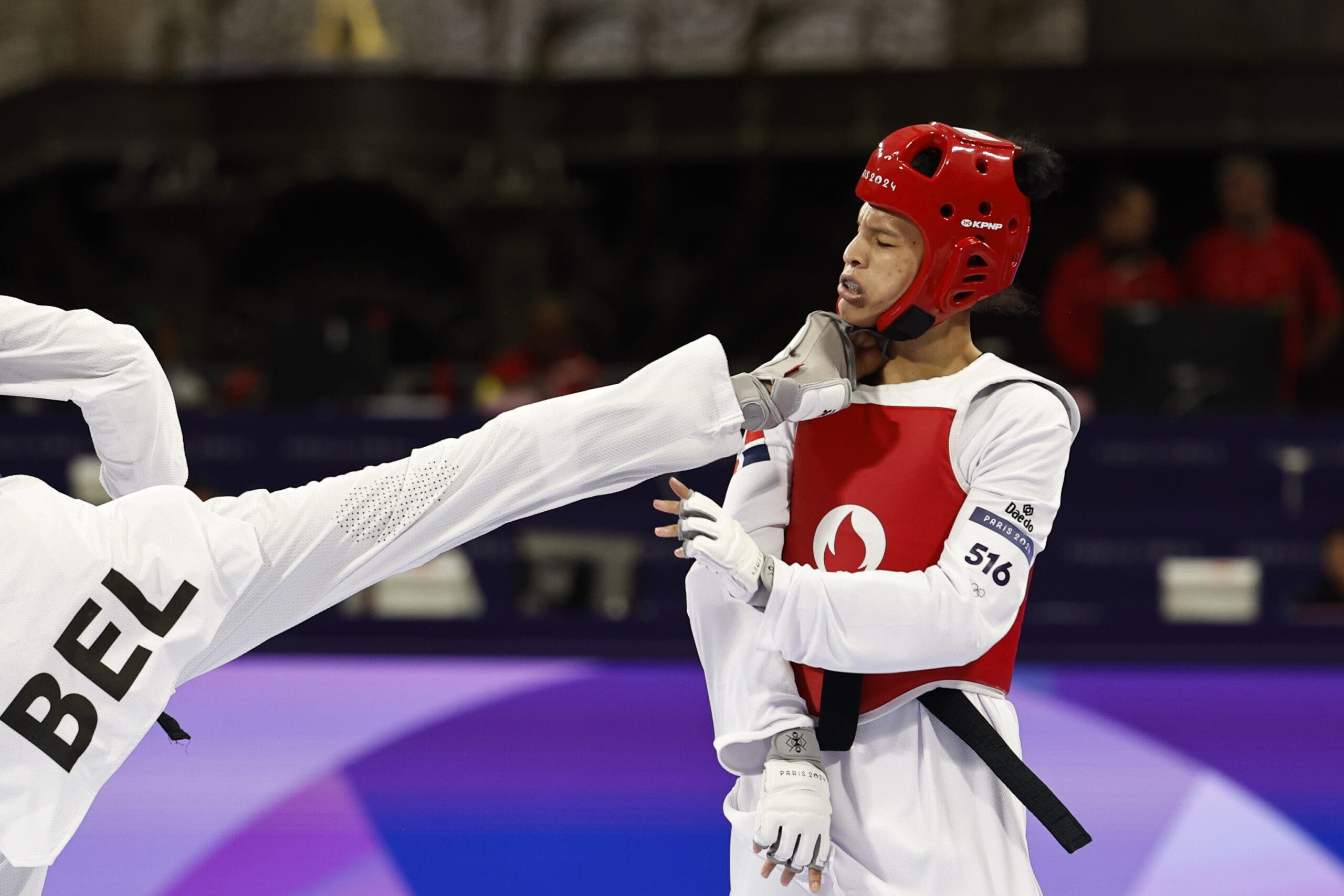 Dominicana Madelyn Rodríguez, eliminada por la belga Sarah Chaari en los -67 kilos de taekwondo