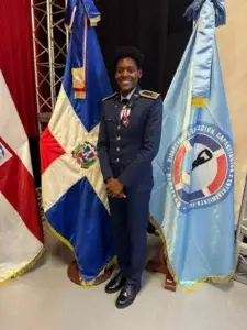 Marileidy Paulino, oro olímpico, es ascendida a primer teniente en la Fuerza Aérea Dominicana