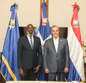 Presidente Abinader sostiene reunión bilateral con primer ministro de Curazao