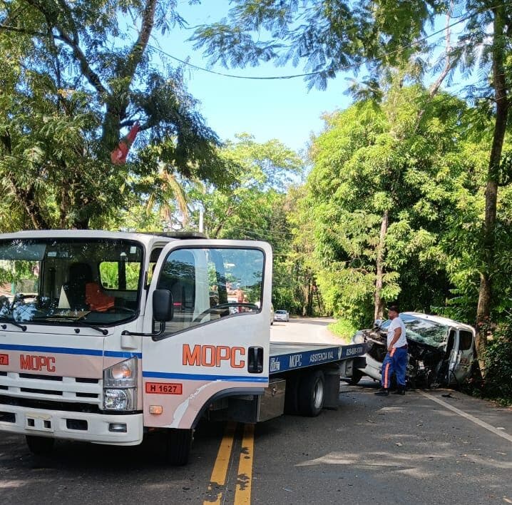 Siete personas resultan heridas tras accidente en Carretera Piedra Blanca-Maimón