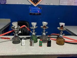 Police arrest several people, seize Hookahs, Vapes and firearm in SPM