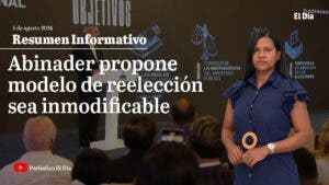 Abinader propone modelo de reelección sea inmodificable