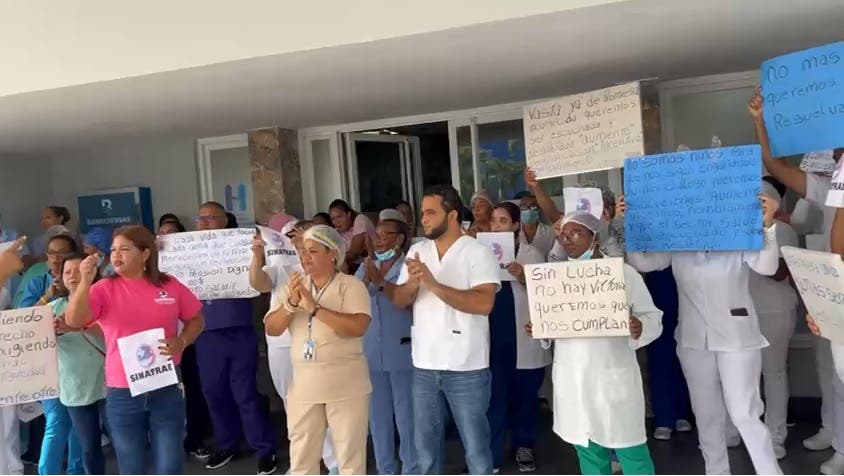 Gremios de enfermería protestan en hospitales del norte en reclamo de reivindicaciones