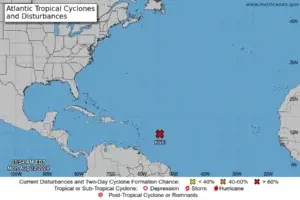 Se forma ciclón tropical número cinco de la temporada; posee vientos máximos de 45 kph