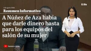 A Núñez de Aza había que darle dinero hasta para los equipos del salón de su mujer