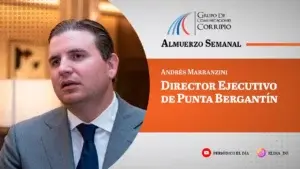 Andrés Marranzini en el Almuerzo Semanal del Grupo Corripio