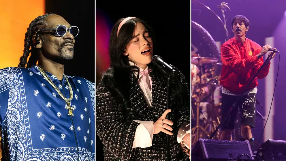 Billie Eilish, Snoop Dogg y Red Hot Chili Peppers actuarán en la clausura de los Juegos Olímpicos Paris 2024