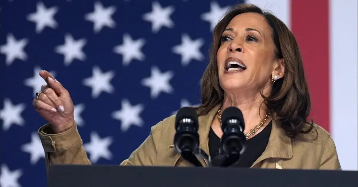 Kamala Harris realiza un mitin de campaña en Carolina del Norte