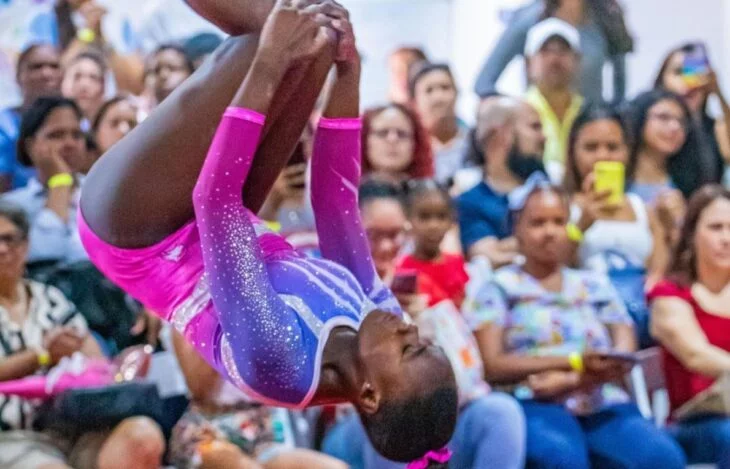 Arisleyda Carmona brilla con luz propia gimnasia