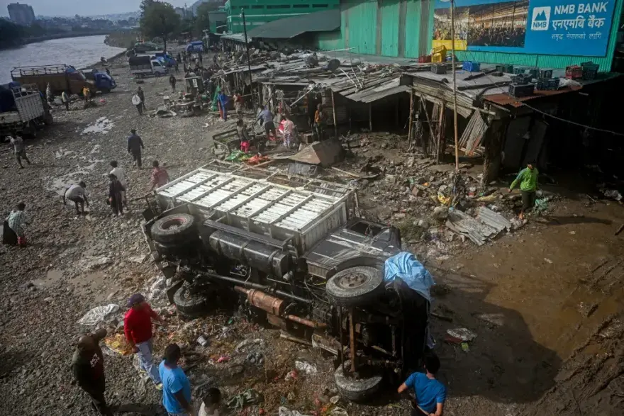 Los muertos por las lluvias e inundaciones en Nepal ya son más de 200