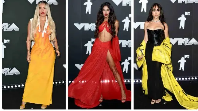 Los mejor vestidos en la alfombra roja de los MTV Video Music Award