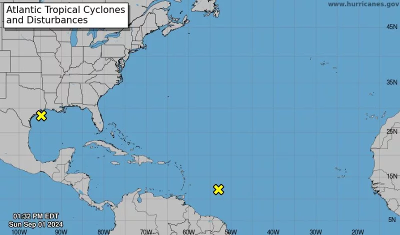 Indomet vigila dos sistemas meteorológicos que podrían traer lluvias a la República Dominicana