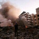 Suben a 6 los muertos y a 91 los heridos por bombardeos de Israel en suburbio de Beirut