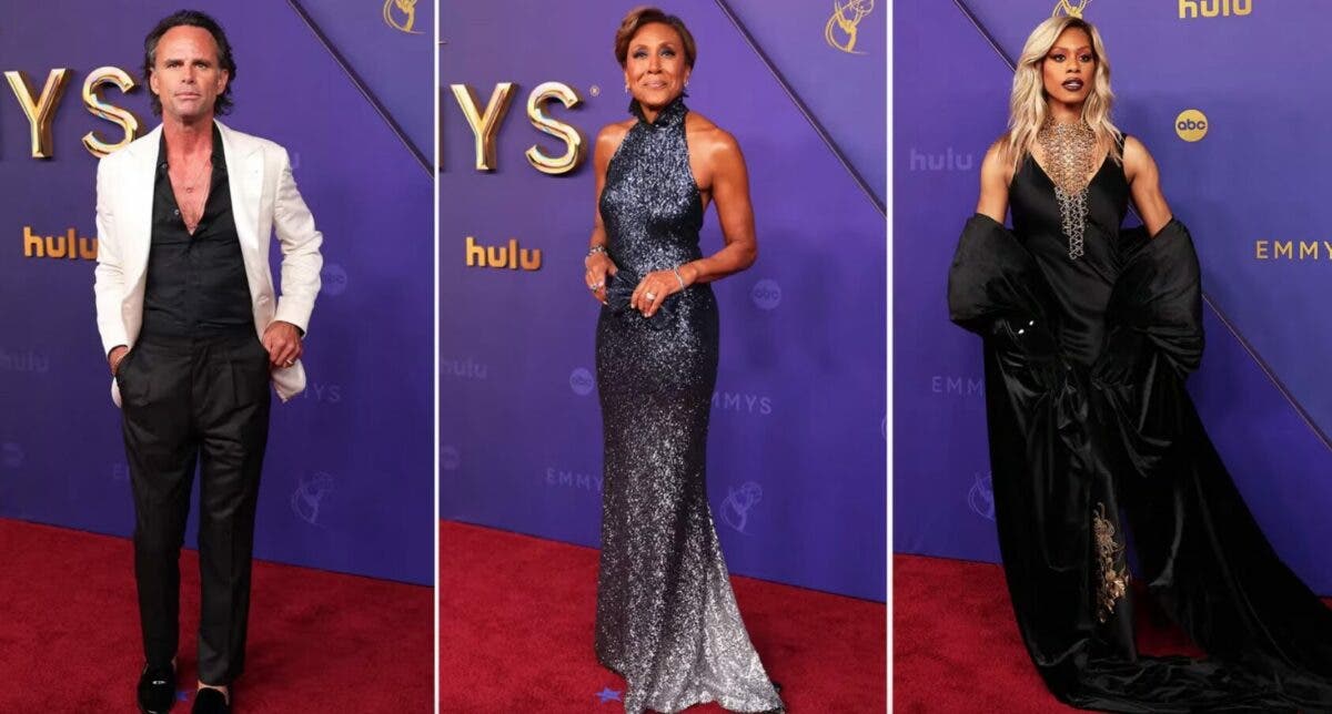 Premios Emmy 2024: looks de las celebridades en la alfombra roja