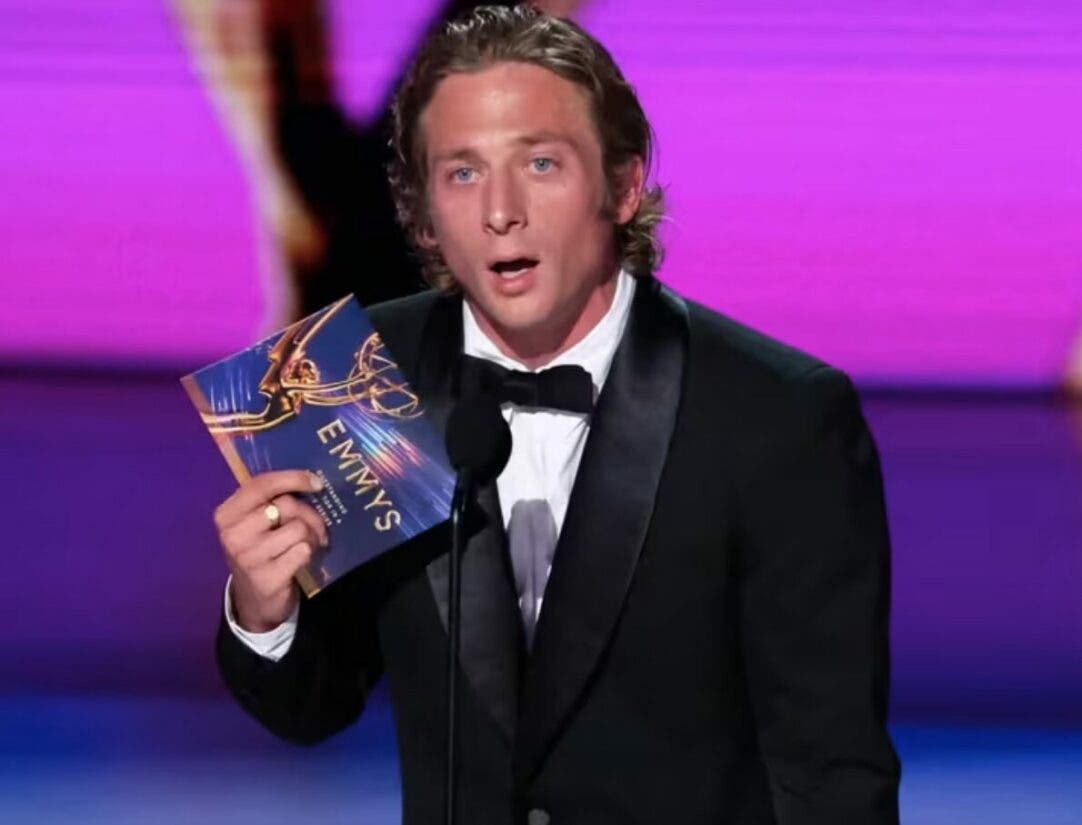 El Oso comenzó imponiéndose en los Premios Emmy 2024: la alegría de Jeremy Allen White y el llanto de Liza Colón Zayas