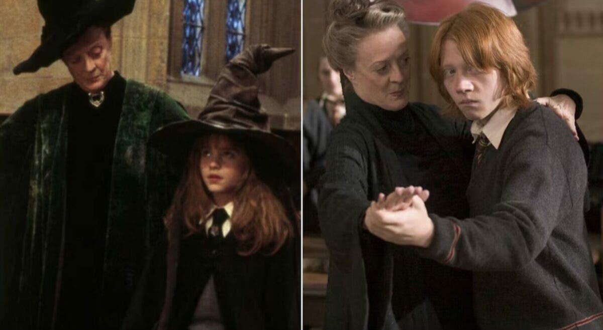 Emma Watson, Rupert Grint y Tom Felton rindieron homenaje a Maggie Smith, la recordada profesora McGonagall en “Harry Potter”