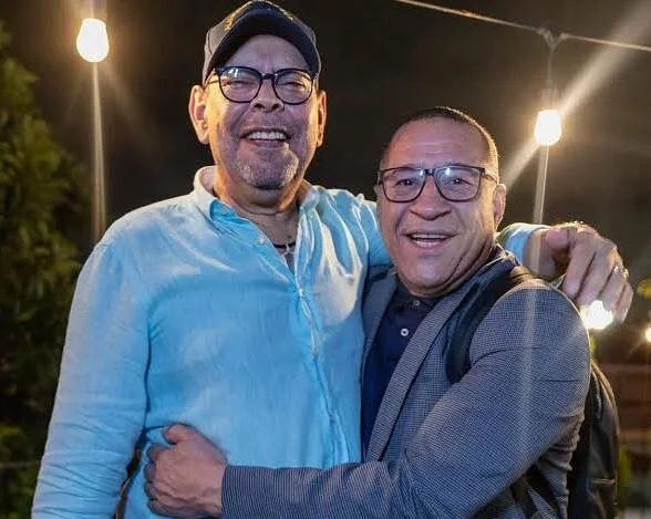 Fernando Villalona y Víctor Roque