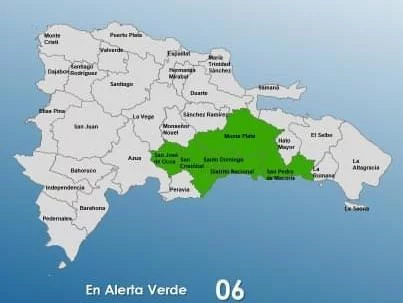 COE aumenta a 6 las provincias en alerta por onda tropical