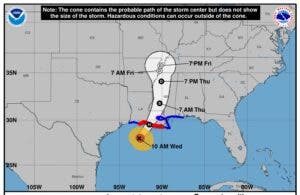 El huracán Francine toca tierra en el sur de Luisiana como categoría 2