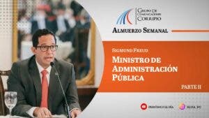 Sigmund Freund en el Almuerzo Semanal del Grupo Corripio Parte 2