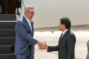 Presidente Abinader llega a Ciudad de México