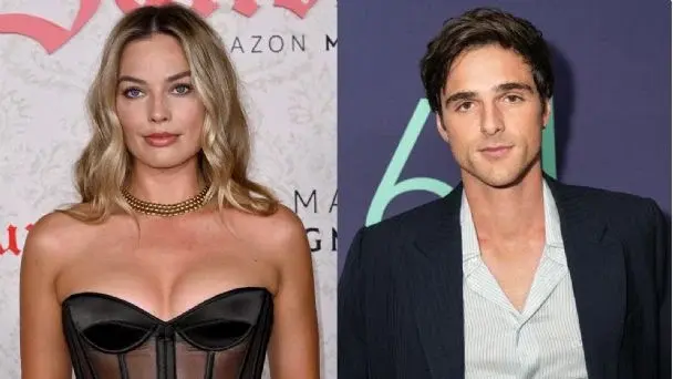 Margot Robbie y Jacob Elordi