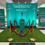 El trofeo de la Copa Mundial Femenina Sub-17 de la FIFA estará mañana en Ágora Mall