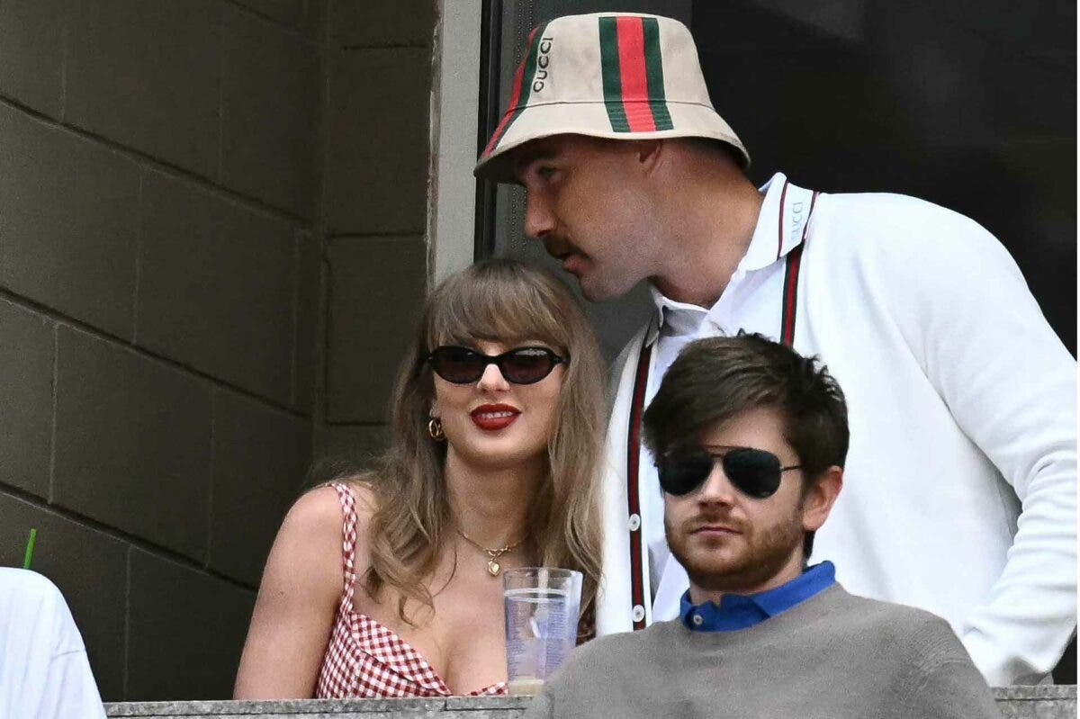 Taylor Swift y Travis Kelce aparecen en la final masculina del US Open y desatan la locura